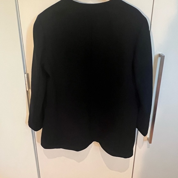 Lafayette 148 New York Black Blazer with Gold Buttons- NWT - Picture 2 of 9